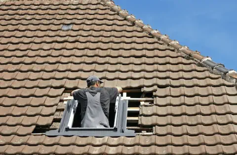 Pose de velux - Renac